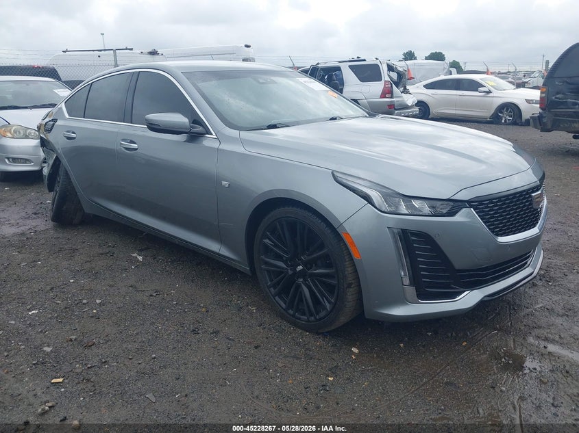2023 Cadillac Ct5 VIN 1G6DN5RW2P0141527 IAAI salvage auction — RIGHT REAR, Salvage (Arkansas), sold $13,500 on 2026-08-19 (photo 1)
