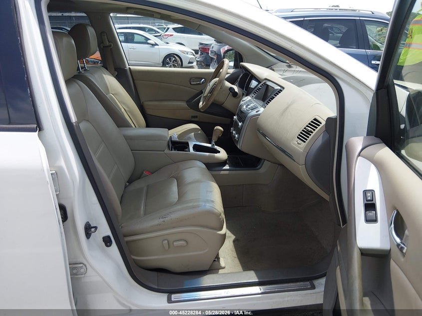 2011 Nissan Murano VIN JN8AZ1MU3BW061988 IAAI salvage auction — HAIL, Salvage (Illinois), sold $500 on 2026-07-20 (photo 5)