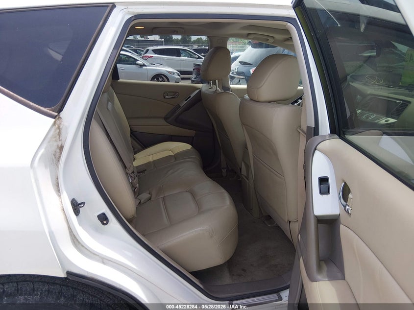 2011 Nissan Murano VIN JN8AZ1MU3BW061988 IAAI salvage auction — HAIL, Salvage (Illinois), sold $500 on 2026-07-20 (photo 8)