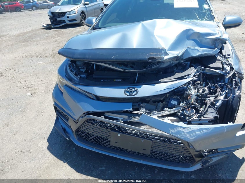 2021 Toyota Corolla VIN JTDS4MCE6MJ076060 IAAI salvage auction — LEFT FRONT, Salvage (Virginia), sold $5,400 on 2026-07-07 (photo 6)