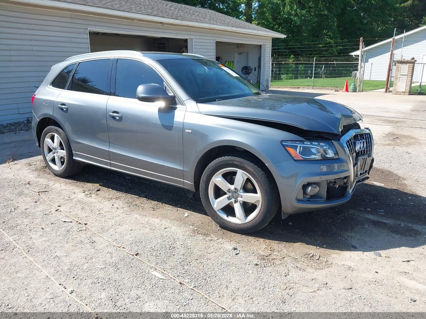2012 Audi Q5 VIN WA1DKAFP7CA086616 IAAI salvage auction — FRONT END, Salvage (Ohio), sold $550 on 2026-07-27 (photo 1)