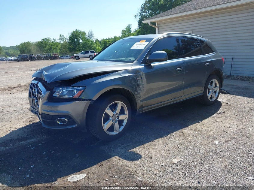 2012 Audi Q5 VIN WA1DKAFP7CA086616 IAAI salvage auction — FRONT END, Salvage (Ohio), sold $550 on 2026-07-27 (photo 2)