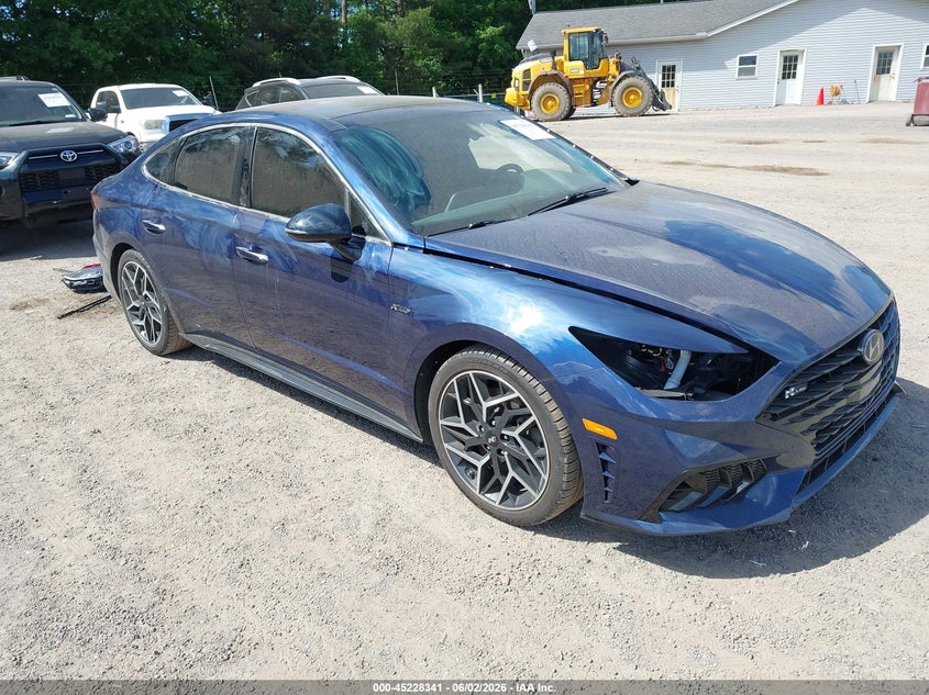 2021 Hyundai Sonata VIN 5NPEK4JC4MH106251 IAAI salvage auction — HAIL, Salvage Title, sold $5,600 on 2026-07-27 (photo 1)