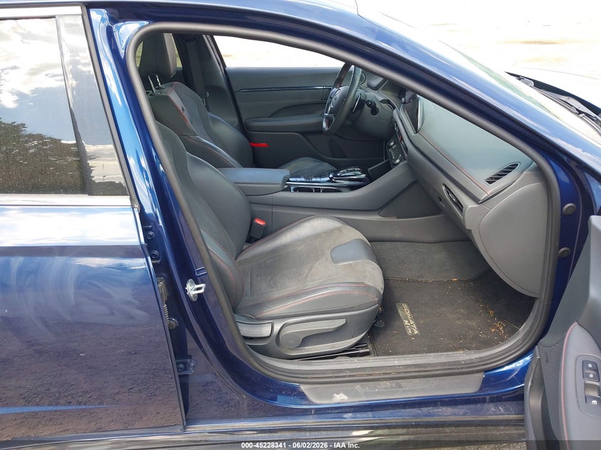 2021 Hyundai Sonata VIN 5NPEK4JC4MH106251 IAAI salvage auction — HAIL, Salvage Title, sold $5,600 on 2026-07-27 (photo 5)