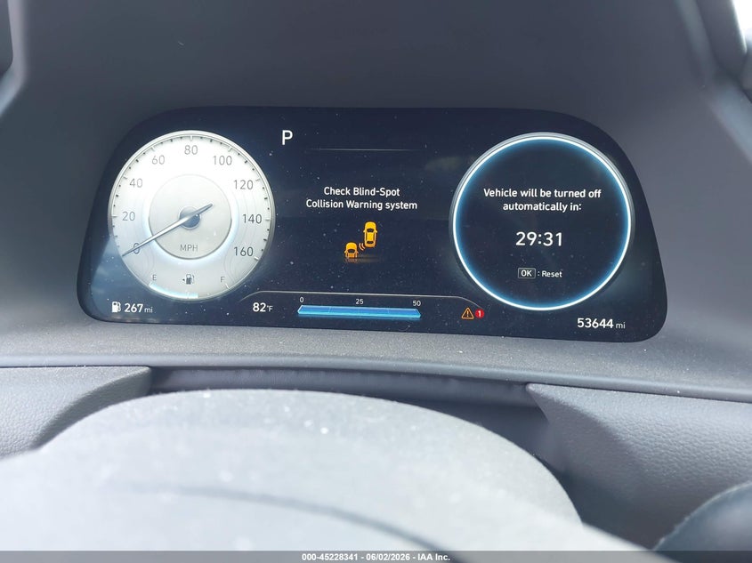 2021 Hyundai Sonata VIN 5NPEK4JC4MH106251 IAAI salvage auction — HAIL, Salvage Title, sold $5,600 on 2026-07-27 (photo 7)