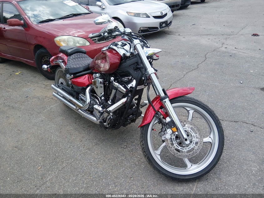 2008 Yamaha Xv1900 VIN JYAVP27E88A002613 IAAI salvage auction — SIDE, Salvage (North Carolina), sold $975 on 2026-07-20 (photo 1)