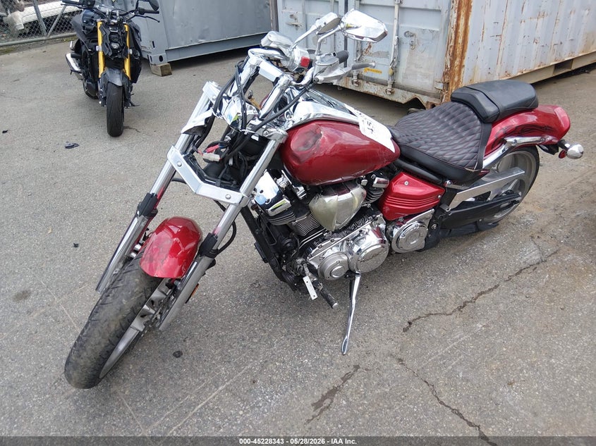 2008 Yamaha Xv1900 VIN JYAVP27E88A002613 IAAI salvage auction — SIDE, Salvage (North Carolina), sold $975 on 2026-07-20 (photo 2)