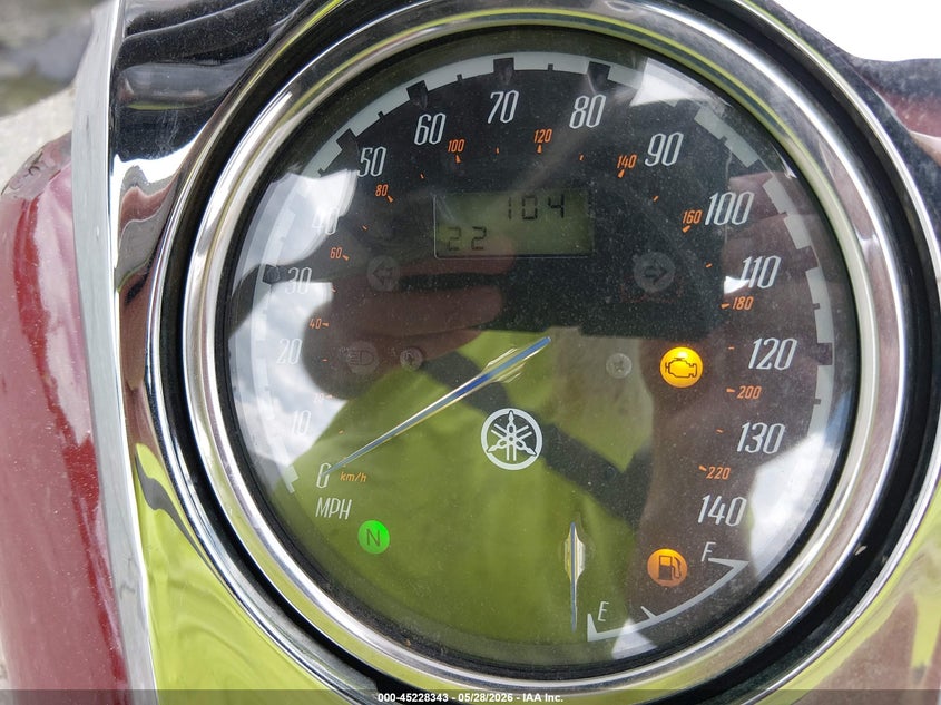 2008 Yamaha Xv1900 VIN JYAVP27E88A002613 IAAI salvage auction — SIDE, Salvage (North Carolina), sold $975 on 2026-07-20 (photo 7)