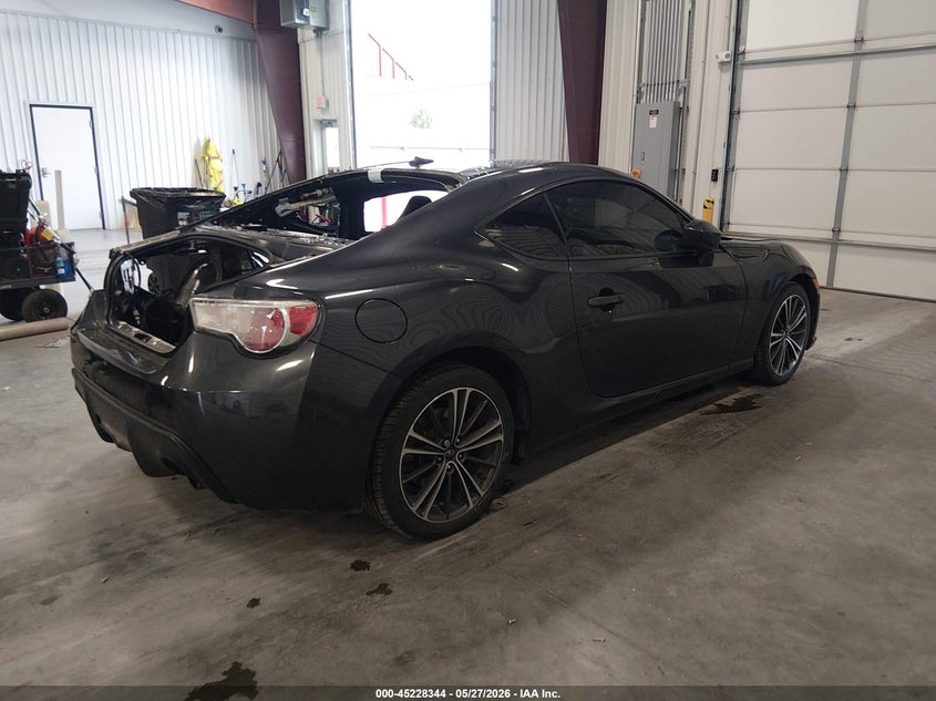 2014 Subaru Brz VIN JF1ZCAC14E9604927 IAAI salvage auction — REAR END, Salvage (Colorado), sold $25 on 2026-07-29 (photo 4)