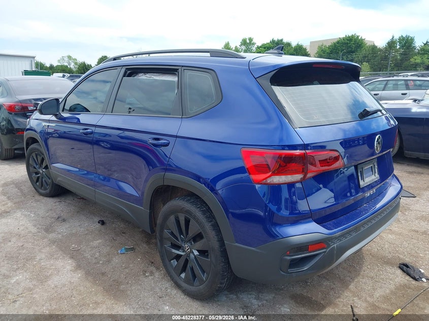 2024 Volkswagen Taos VIN 3VV5X7B20RM112544 IAAI salvage auction — FRONT END, Salvage Title, sold $2,700 on 2026-07-22 (photo 3)