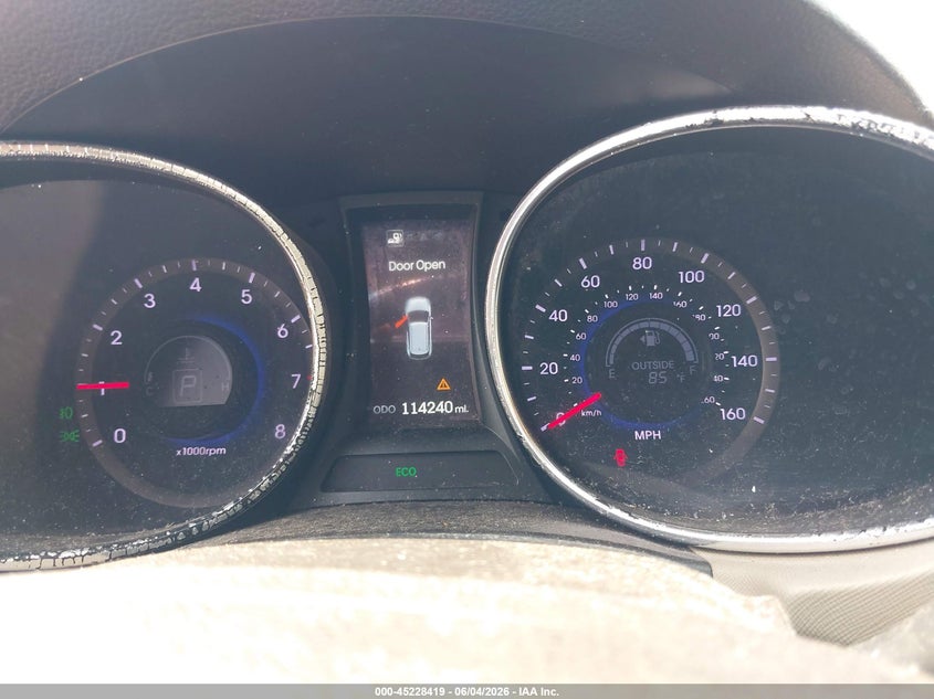 2013 Hyundai Santa fe VIN 5XYZUDLA4DG079955 IAAI salvage auction — FRONT END, Salvage Title, sold $1,700 on 2026-07-26 (photo 7)