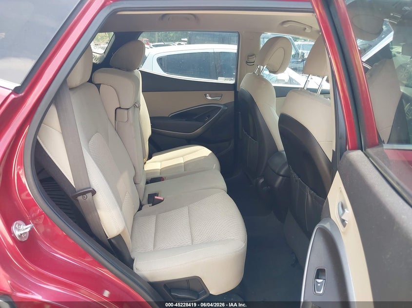 2013 Hyundai Santa fe VIN 5XYZUDLA4DG079955 IAAI salvage auction — FRONT END, Salvage Title, sold $1,700 on 2026-07-26 (photo 8)