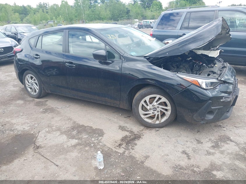 2024 Subaru Impreza VIN JF1GUABC8R8339724 IAAI salvage auction — FRONT END, Salvage (Massachusetts), sold $25 on 2026-07-31 (photo 1)