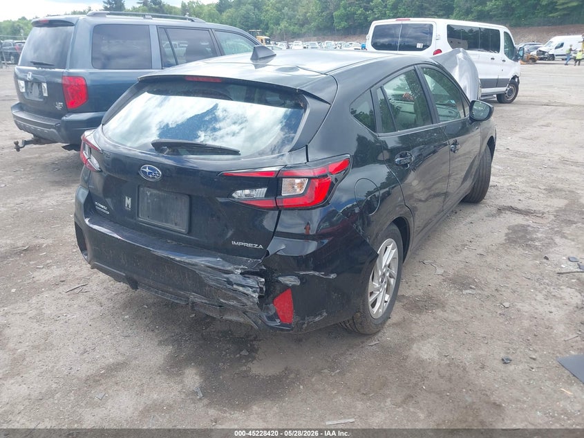 2024 Subaru Impreza VIN JF1GUABC8R8339724 IAAI salvage auction — FRONT END, Salvage (Massachusetts), sold $25 on 2026-07-31 (photo 4)