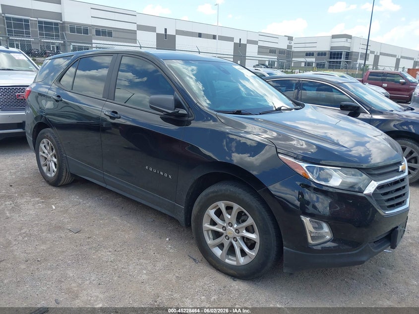 2020 Chevrolet Equinox VIN 2GNAXHEV4L6121684 IAAI salvage auction — HAIL, Original (Texas), sold $2,275 on 2026-07-27 (photo 1)