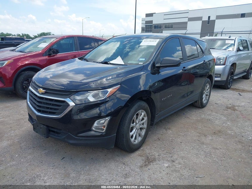 2020 Chevrolet Equinox VIN 2GNAXHEV4L6121684 IAAI salvage auction — HAIL, Original (Texas), sold $3,500 on 2026-07-28 (photo 2)