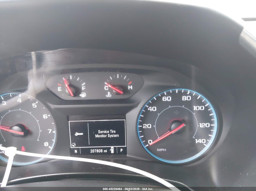 2020 Chevrolet Equinox VIN 2GNAXHEV4L6121684 IAAI salvage auction — HAIL, Original (Texas), sold $3,500 on 2026-07-28 (photo 7)