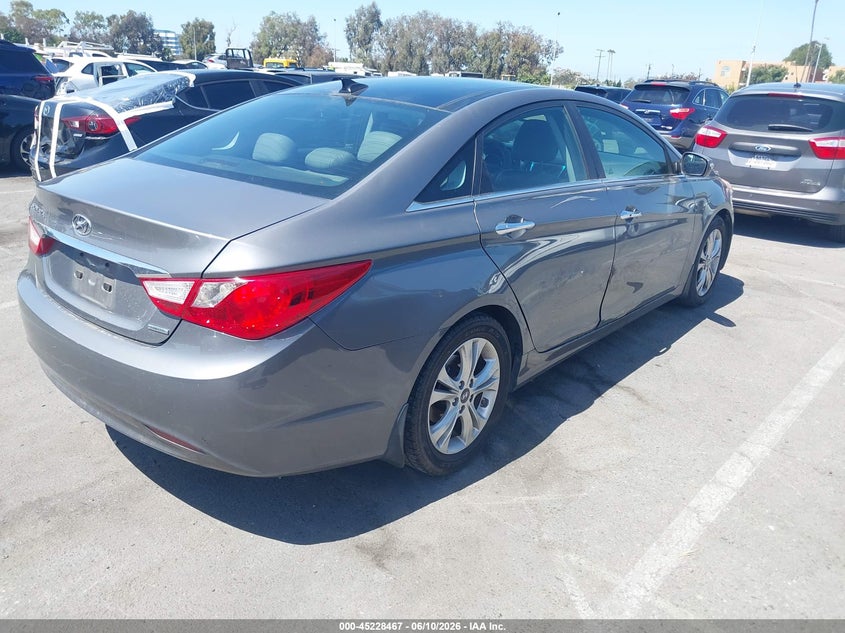 2013 Hyundai Sonata VIN 5NPEC4ACXDH548898 IAAI salvage auction — RIGHT SIDE, Salvage Title, sold $1,500 on 2026-07-23 (photo 4)