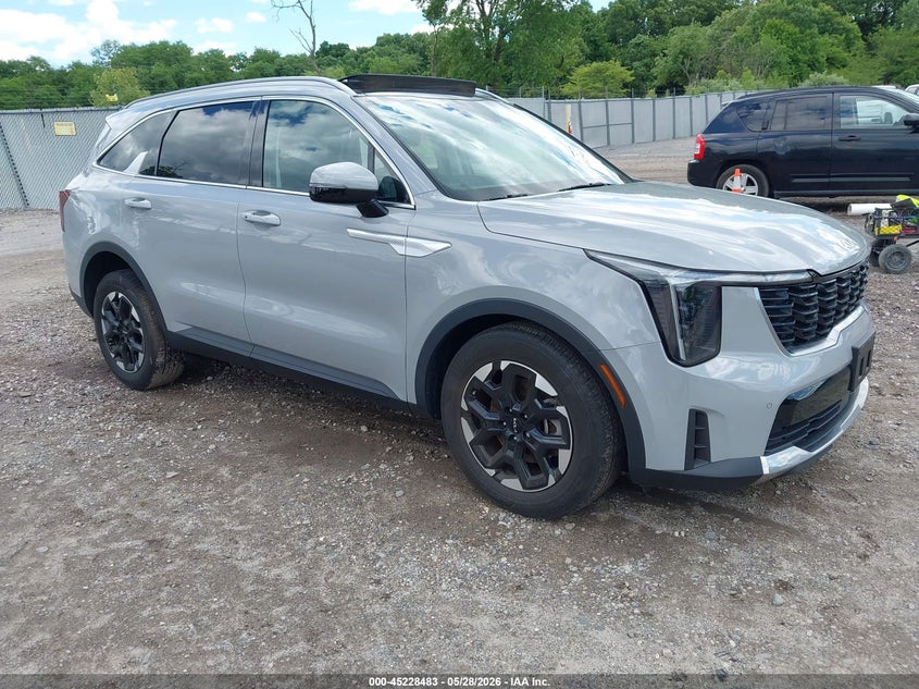 2024 Kia Sorento VIN 5XYRL4JC1RG279657 IAAI salvage auction — SIDE, Salvage Title, sold $9,200 on 2026-08-30 (photo 1)