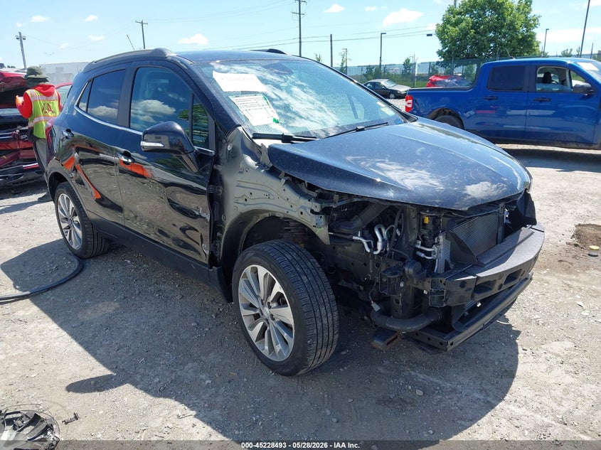 2019 Buick Encore VIN KL4CJESB5KB899784 IAAI salvage auction — FRONT END, Salvage (New Jersey), sold $2,150 on 2026-07-16 (photo 1)