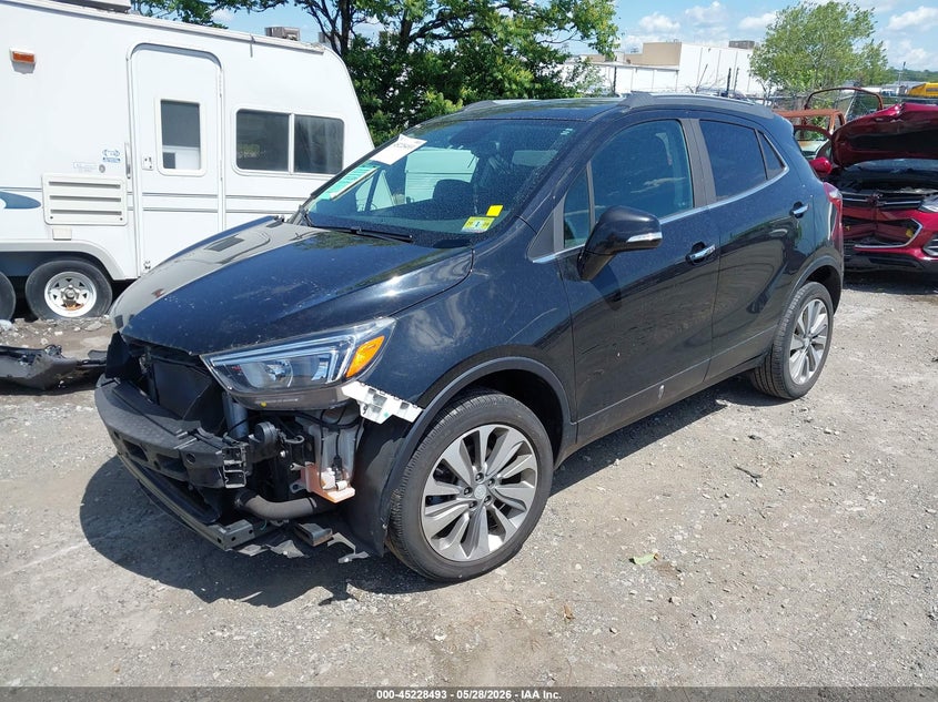 2019 Buick Encore VIN KL4CJESB5KB899784 IAAI salvage auction — FRONT END, Salvage (New Jersey), sold $2,150 on 2026-07-16 (photo 2)