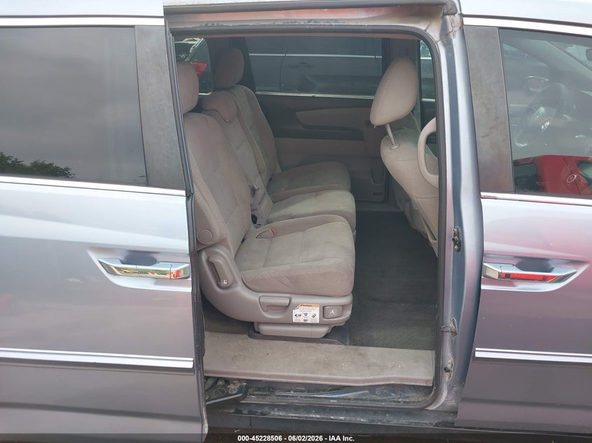2014 Honda Odyssey VIN 5FNRL5H46EB057900 IAAI salvage auction — HAIL, Salvage (Kansas), sold $1,525 on 2026-07-05 (photo 8)