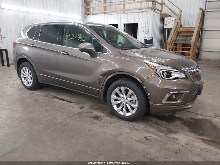 2017 Buick Envision VIN LRBFXDSA3HD080111 IAAI salvage auction — RIGHT FRONT, Salvage (Minnesota), sold $3,350 on 2026-07-14 (photo 1)