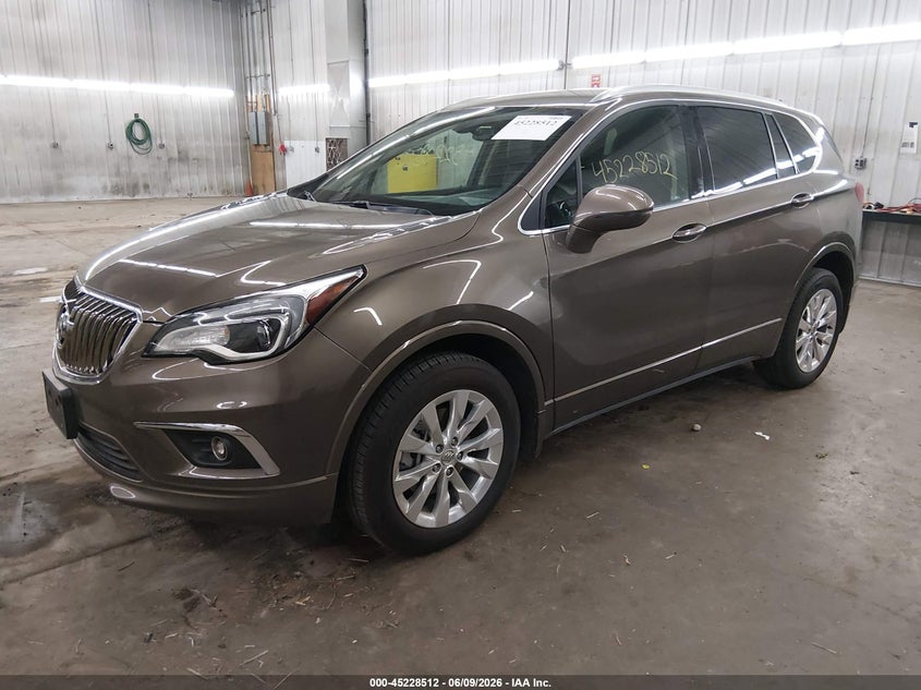 2017 Buick Envision VIN LRBFXDSA3HD080111 IAAI salvage auction — RIGHT FRONT, Salvage (Minnesota), sold $3,350 on 2026-07-14 (photo 2)