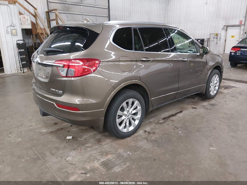 2017 Buick Envision VIN LRBFXDSA3HD080111 IAAI salvage auction — RIGHT FRONT, Salvage (Minnesota), sold $3,350 on 2026-07-14 (photo 4)