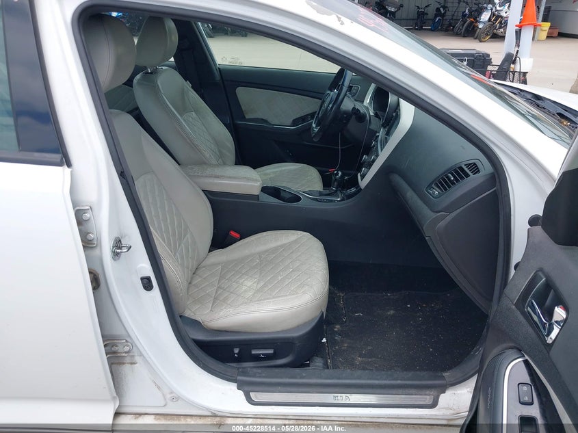2014 Kia Optima VIN 5XXGR4A67EG278835 IAAI salvage auction — FRONT END, Original (Texas), sold $2,650 on 2026-07-22 (photo 5)