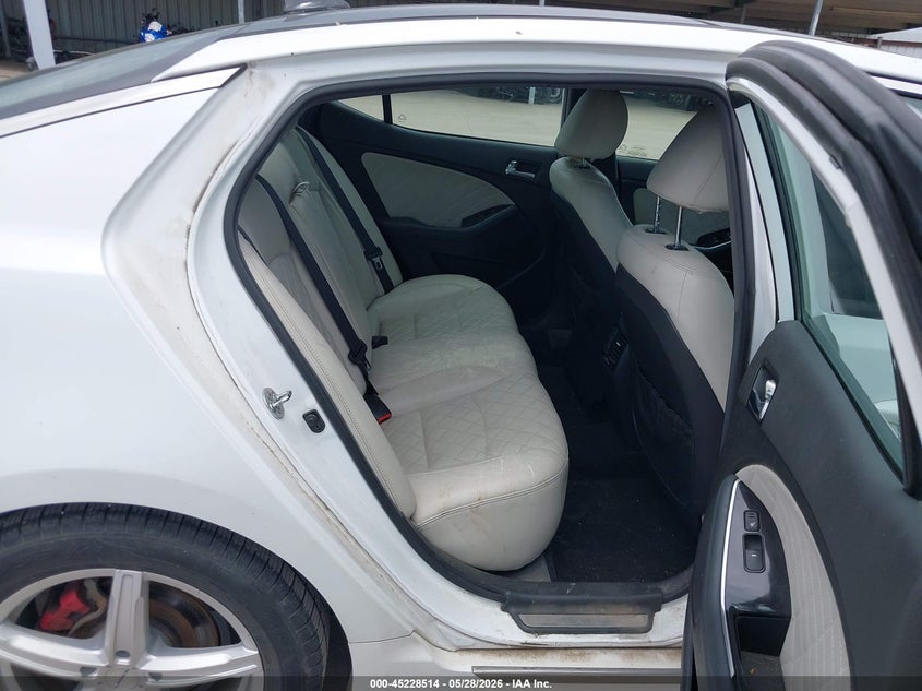 2014 Kia Optima VIN 5XXGR4A67EG278835 IAAI salvage auction — FRONT END, Original (Texas), sold $2,650 on 2026-07-22 (photo 8)