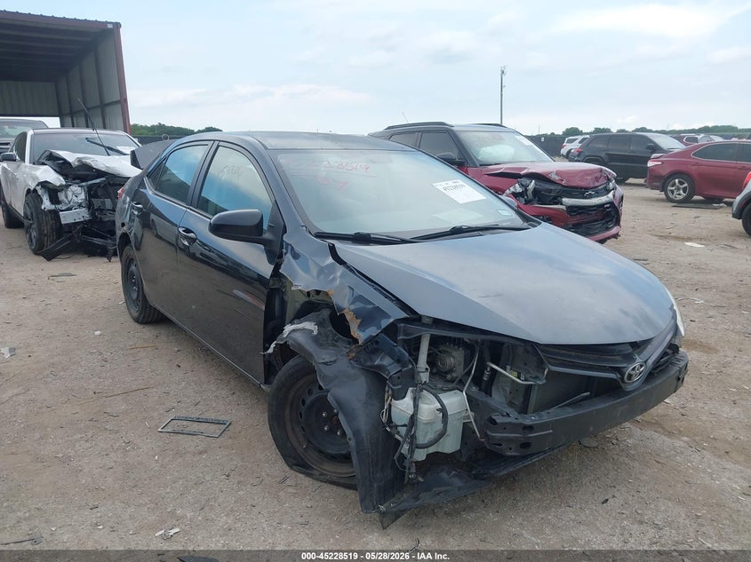 2016 Toyota Corolla VIN 5YFBURHE5GP541238 IAAI salvage auction — FRONT END, Salvage Title, sold $2,050 on 2026-07-21 (photo 1)