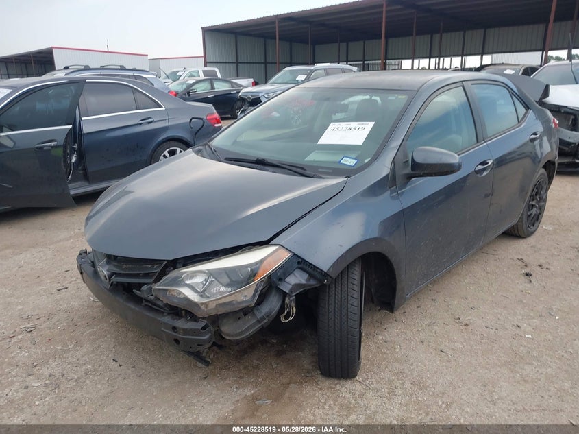 2016 Toyota Corolla VIN 5YFBURHE5GP541238 IAAI salvage auction — FRONT END, Salvage Title, sold $2,050 on 2026-07-21 (photo 2)