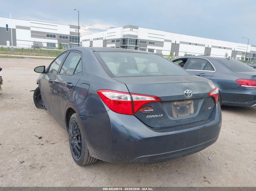 2016 Toyota Corolla VIN 5YFBURHE5GP541238 IAAI salvage auction — FRONT END, Salvage Title, sold $2,050 on 2026-07-21 (photo 3)