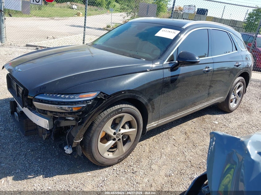 2026 Genesis Gv70 VIN 5NMMADTBXTH057703 IAAI salvage auction — FRONT END, Salvage (Illinois), sold $12,700 on 2026-07-29 (photo 2)