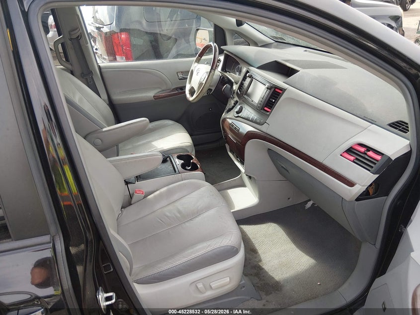 2011 Toyota Sienna VIN 5TDDK3DC7BS002894 IAAI salvage auction — LEFT REAR, Clear (Virginia), sold $3,150 on 2026-07-14 (photo 5)