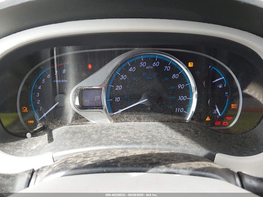 2011 Toyota Sienna VIN 5TDDK3DC7BS002894 IAAI salvage auction — LEFT REAR, Clear (Virginia), sold $3,150 on 2026-07-14 (photo 7)