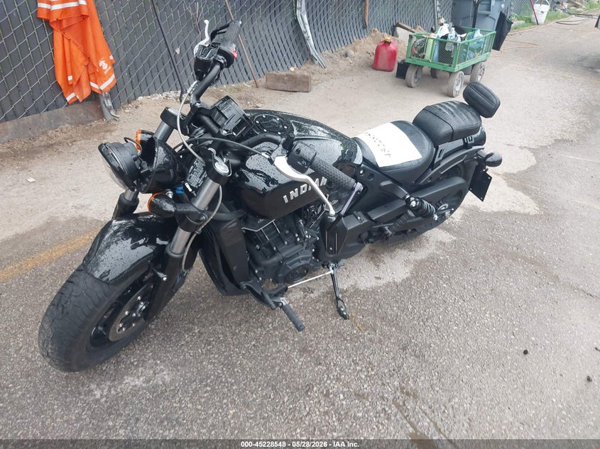 2021 Indian motorcycle co. Scout VIN 56KMTB110M3177237 IAAI salvage auction — FRONT END, Salvage (Kansas), sold $3,000 on 2026-07-08 (photo 2)