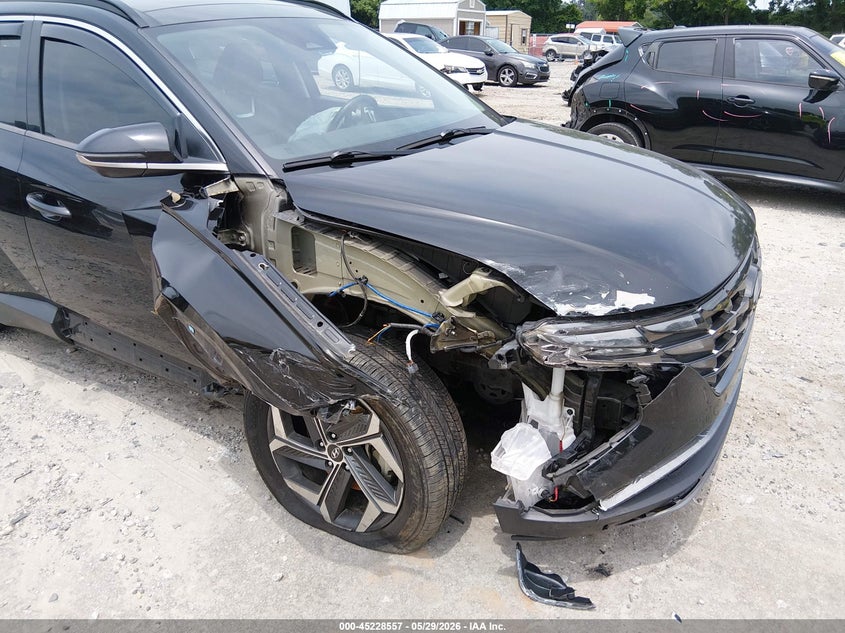2022 Hyundai Tucson VIN KM8JECA14NU019404 IAAI salvage auction — FRONT & REAR, Salvage Title, sold $9,300 on 2026-07-09 (photo 6)