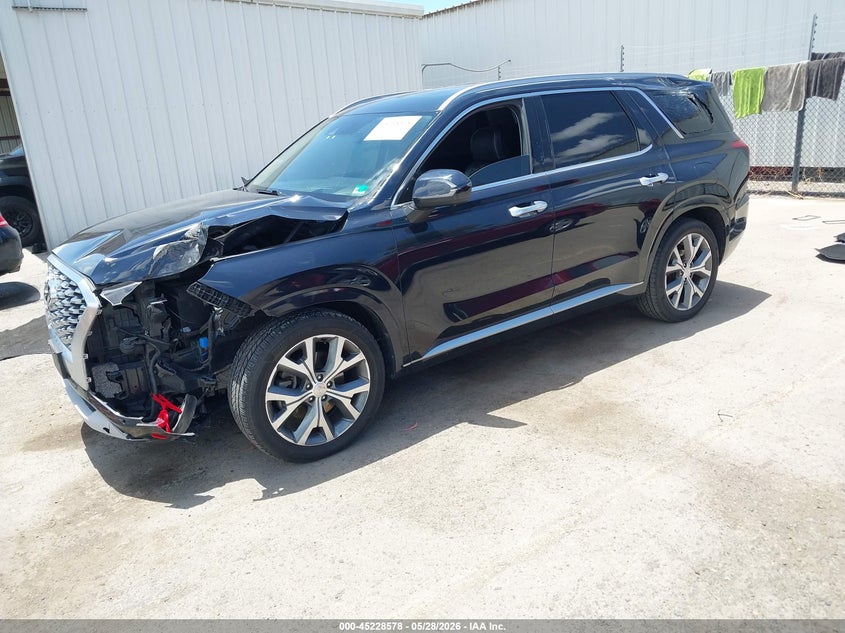 2021 Hyundai Palisade VIN KM8R5DHE0MU233726 IAAI salvage auction — LEFT FRONT, Salvage Title, sold $5,250 on 2026-07-20 (photo 2)