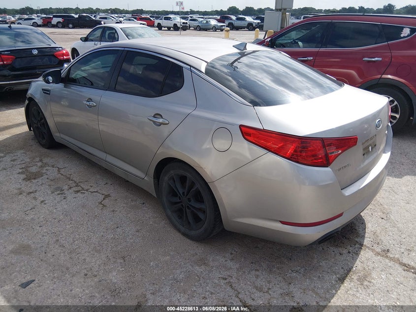 2011 Kia Optima VIN KNAGN4A79B5051924 IAAI salvage auction — NORMAL WEAR, Original (Texas), sold $600 on 2026-07-07 (photo 3)