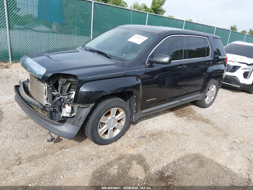 2012 Gmc Terrain VIN 2GKALMEK1C6246598 IAAI salvage auction — FRONT END, Salvage Title, sold $325 on 2026-07-18 (photo 2)