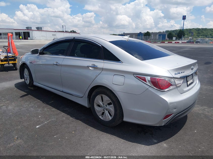 2015 Hyundai VIN KMHEC4A45FA126861 IAAI salvage auction — LEFT FRONT, Salvage (Illinois), sold $275 on 2026-07-14 (photo 3)
