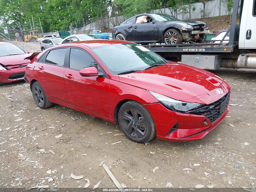 2023 Hyundai Elantra VIN KMHLM4AGXPU397722 IAAI salvage auction — REAR END, Salvage (Pennsylvania), sold $2,700 on 2026-08-01 (photo 1)