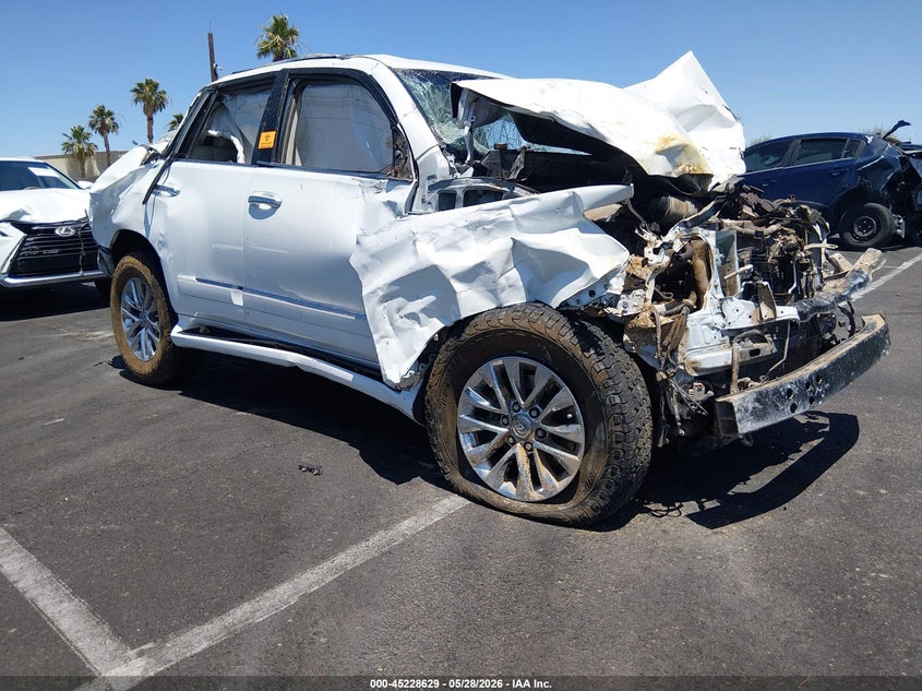 2015 Lexus Gx VIN JTJBM7FX8F5103864 IAAI salvage auction — FRONT & REAR, Salvage (Nevada), sold $3,250 on 2026-07-24 (photo 1)