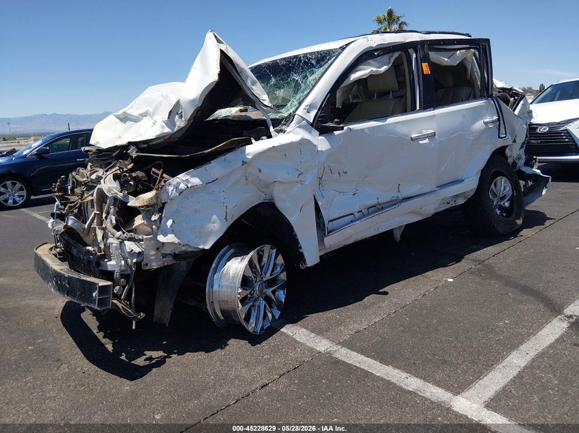 2015 Lexus Gx VIN JTJBM7FX8F5103864 IAAI salvage auction — FRONT & REAR, Salvage (Nevada), sold $3,250 on 2026-07-24 (photo 2)