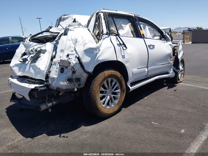 2015 Lexus Gx VIN JTJBM7FX8F5103864 IAAI salvage auction — FRONT & REAR, Salvage (Nevada), sold $3,250 on 2026-07-24 (photo 4)
