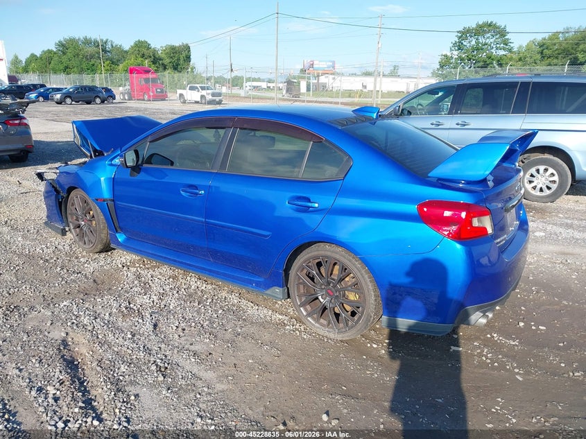 2019 Subaru Wrx sti VIN JF1VA2R63K9803427 IAAI salvage auction — FRONT END, Salvage (North Carolina), sold $5,300 on 2026-07-31 (photo 3)