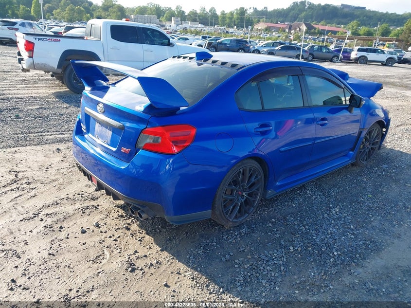 2019 Subaru Wrx sti VIN JF1VA2R63K9803427 IAAI salvage auction — FRONT END, Salvage (North Carolina), sold $5,300 on 2026-07-31 (photo 4)