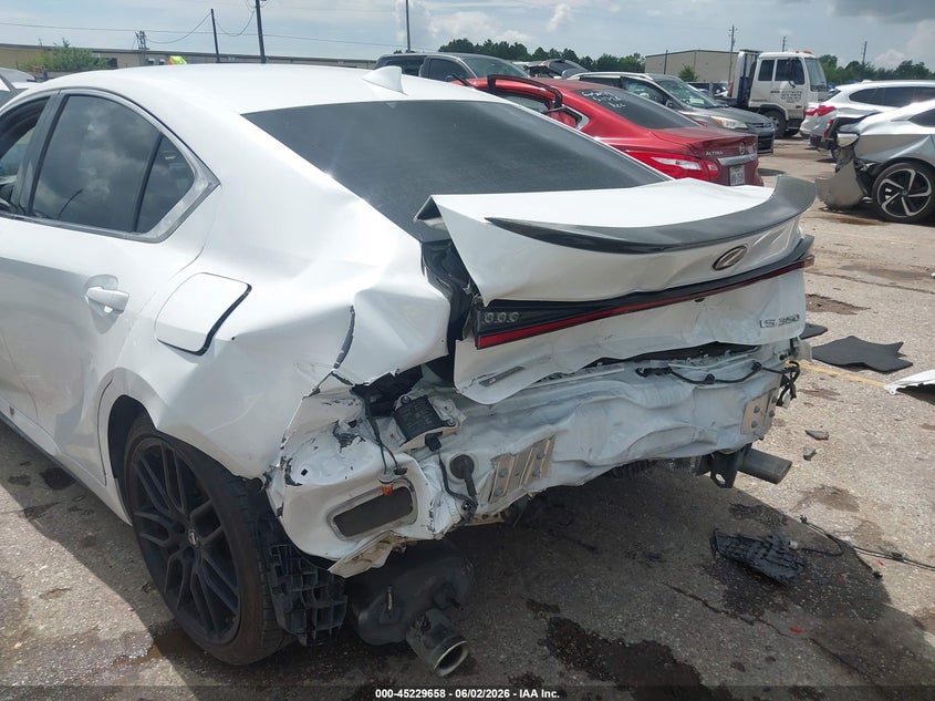 2021 Lexus Is VIN JTHGZ1B26M5047016 IAAI salvage auction — REAR END, Salvage Title, sold $13,100 on 2026-07-22 (photo 6)